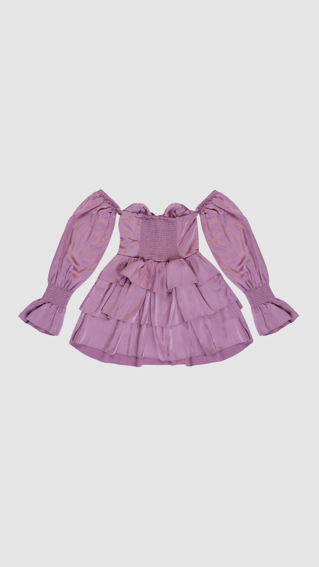 Velvet Grape Twirl Dress