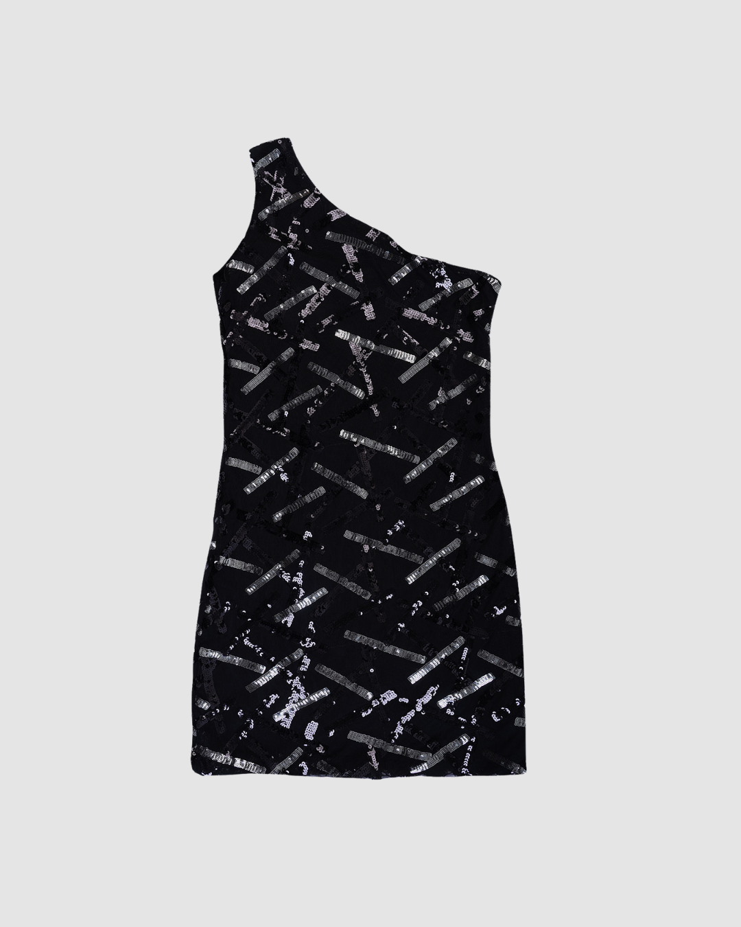 Cocktail Black & Silver Dress