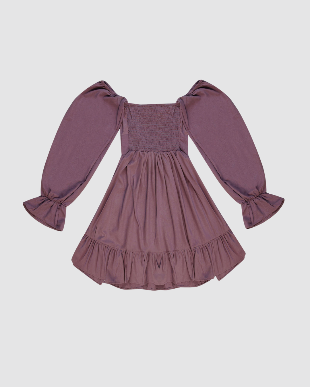 Amethyst Off Shoulder Ruffle Dress