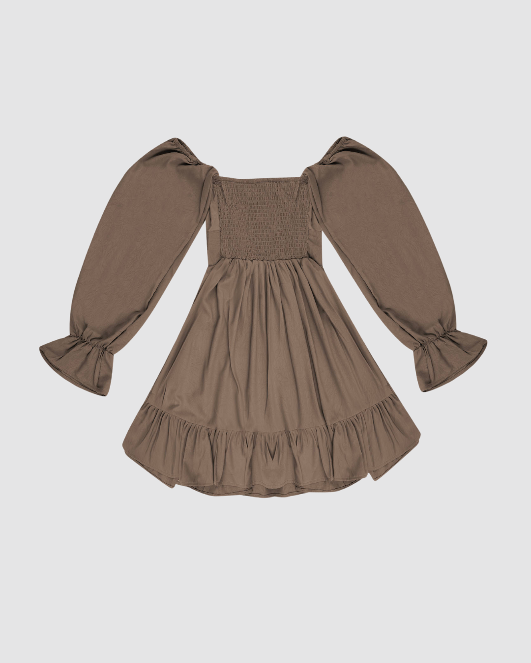 Quartz Off Shoulder Ruffle Dress