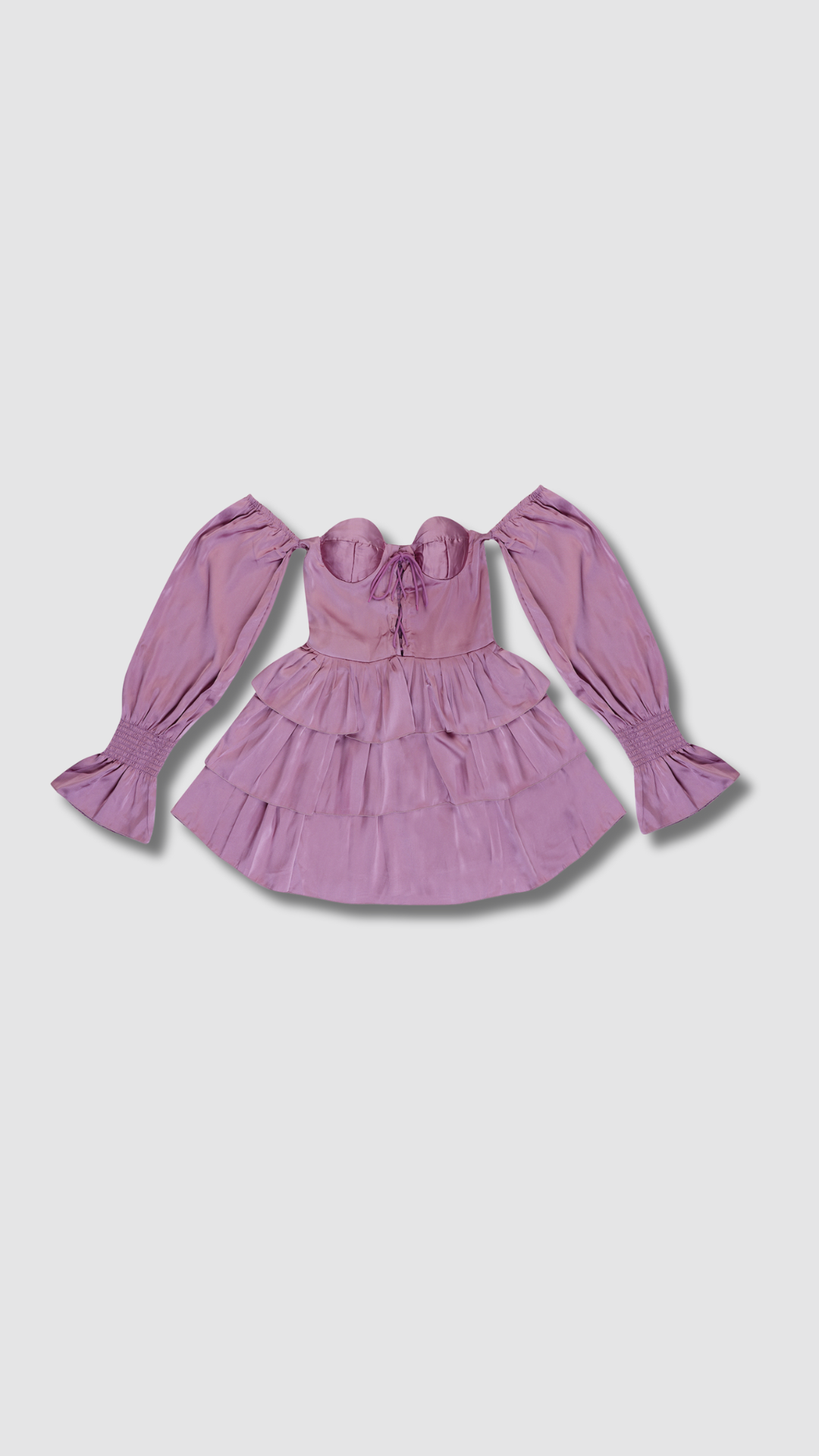 Velvet Grape Twirl Dress