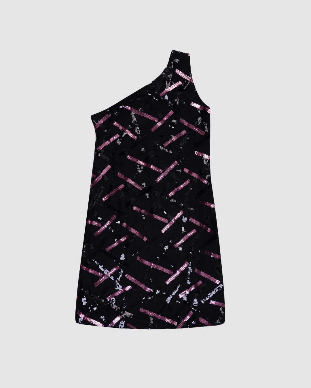 Cocktail Black & Pink Dress