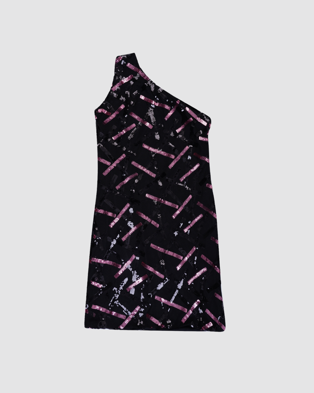 Cocktail Black & Pink Dress