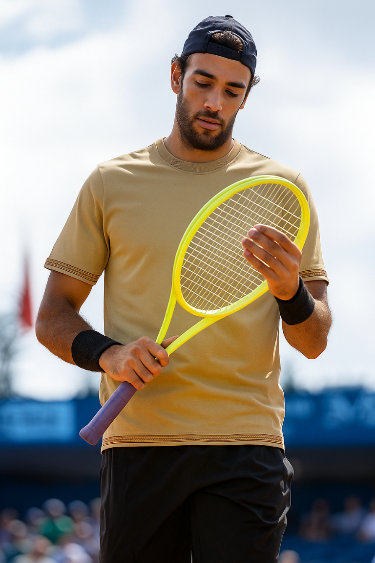 La Première Serve Tee – Noir Court