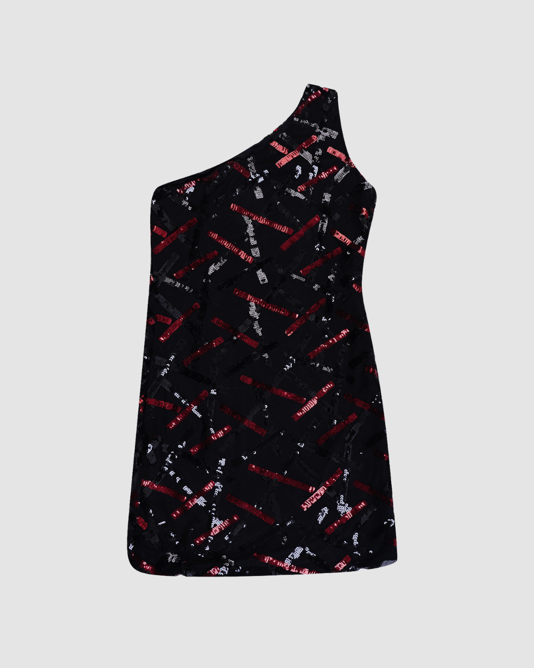 Cocktail Black & Red Dress