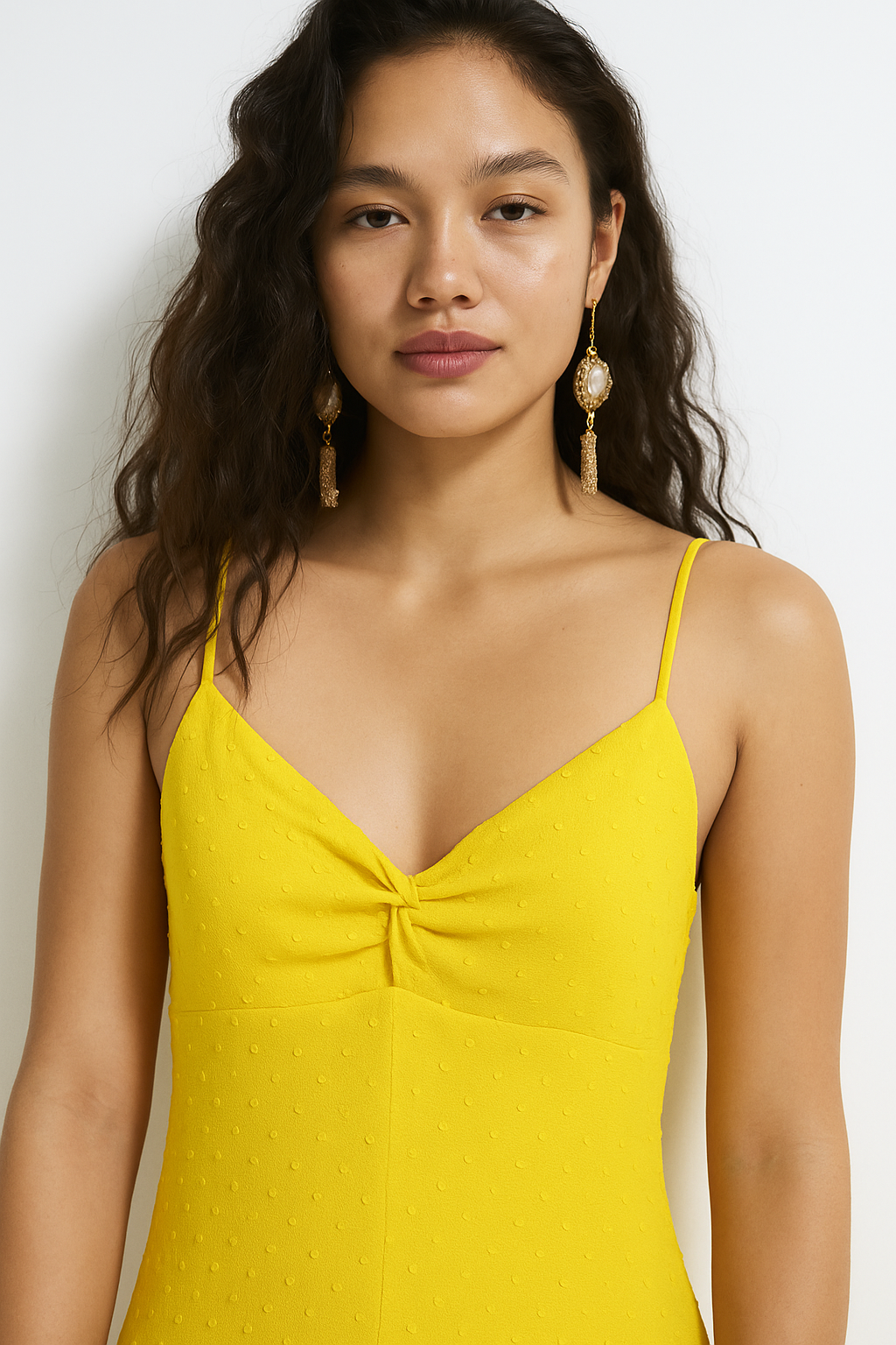 Golden Glow Maxi Dress