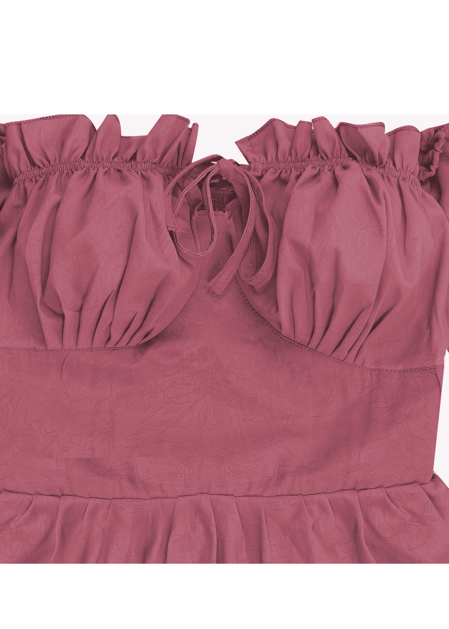 Ruby Off Shoulder Ruffle Dress