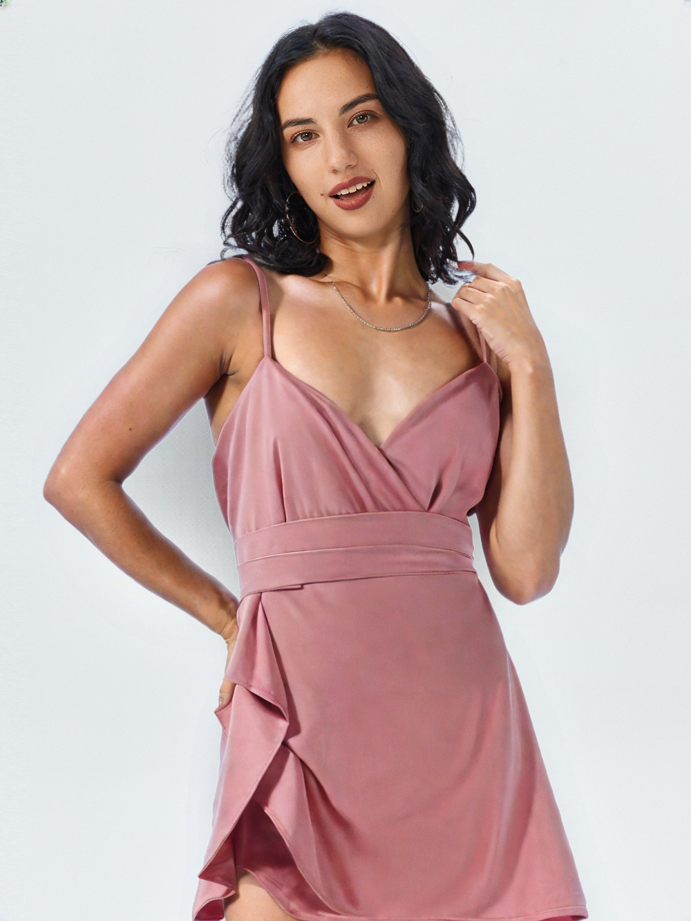 Blush cascade Cotton Candy