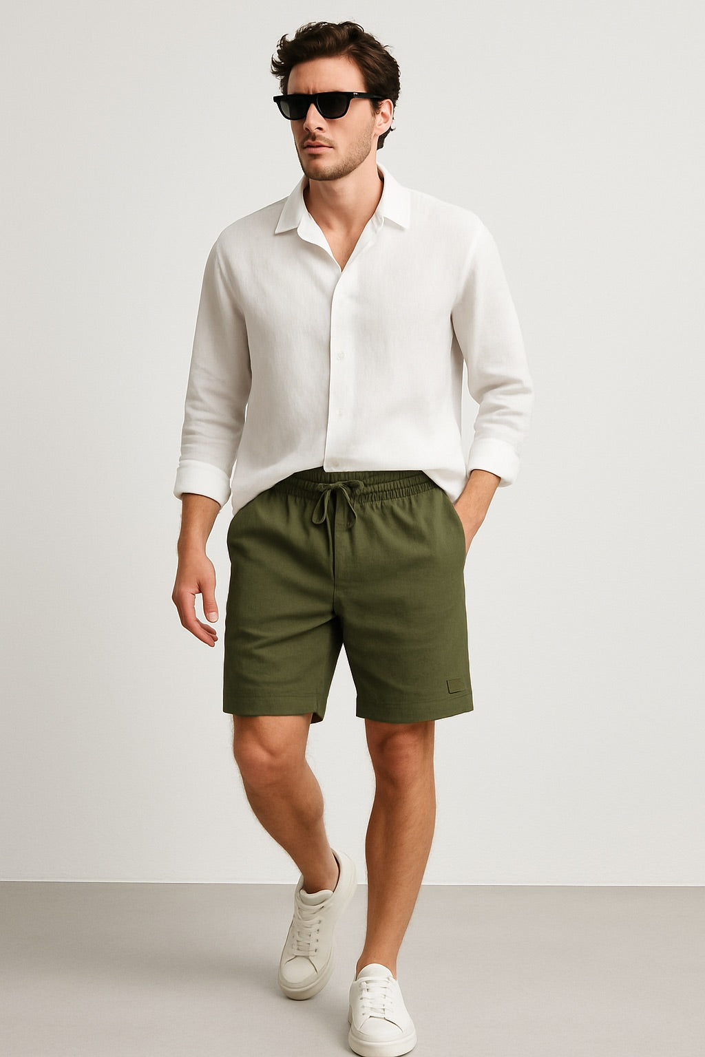 XOXO Olive Green Shorts