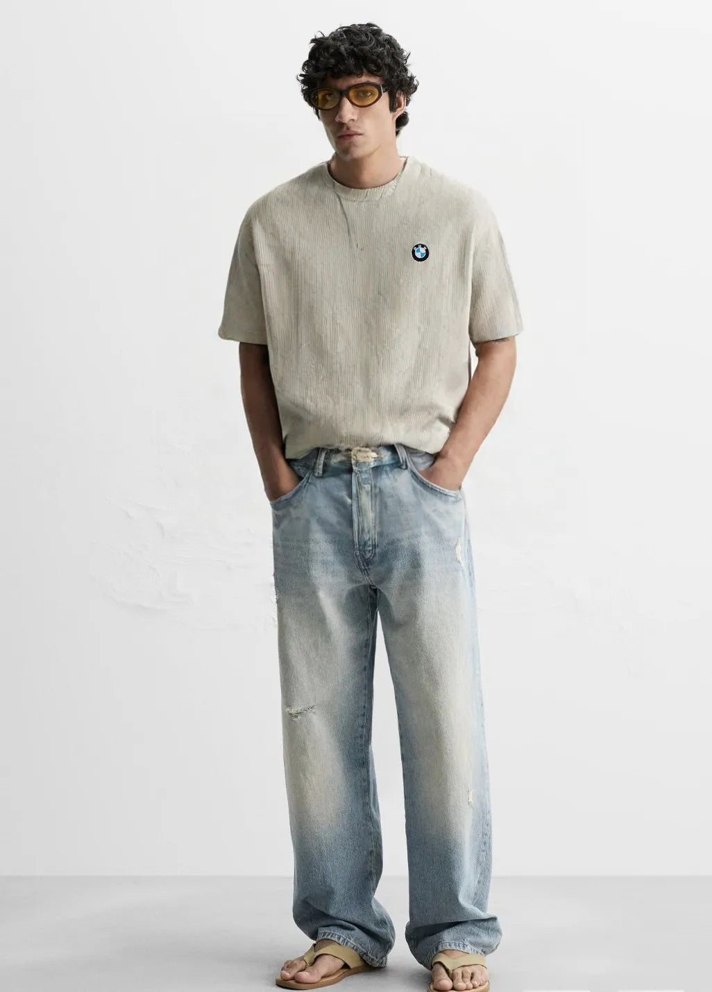 White BMW T-Shirt